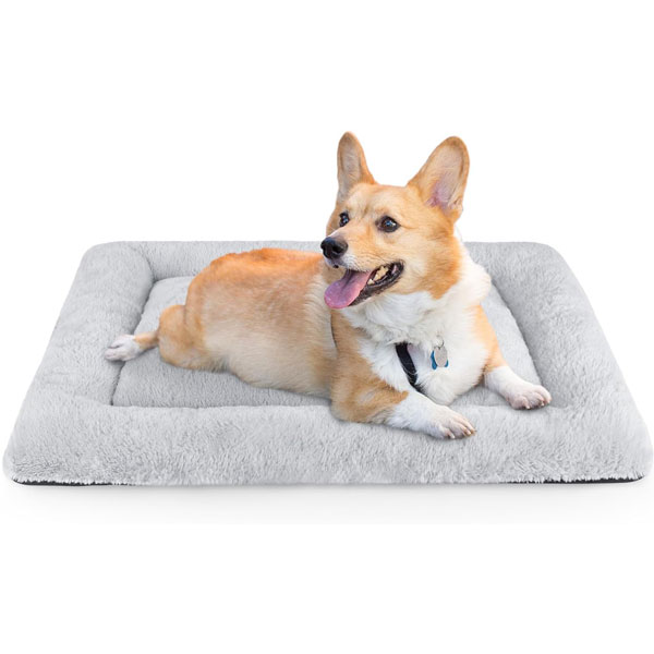 SIWA MARY Dog Bed Mat Soft Crate Pad Washable Anti-Slip Mattress 