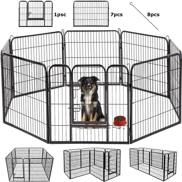 BestPet Heavy Duty Pet Playpen Dog Exercise Pen